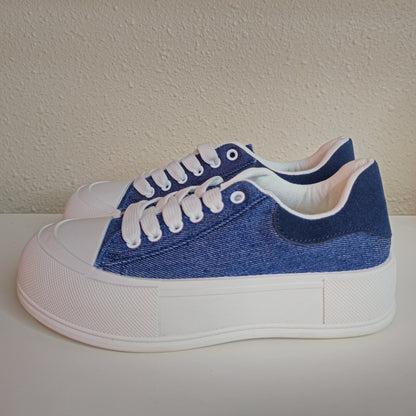 Zapatilla Azul