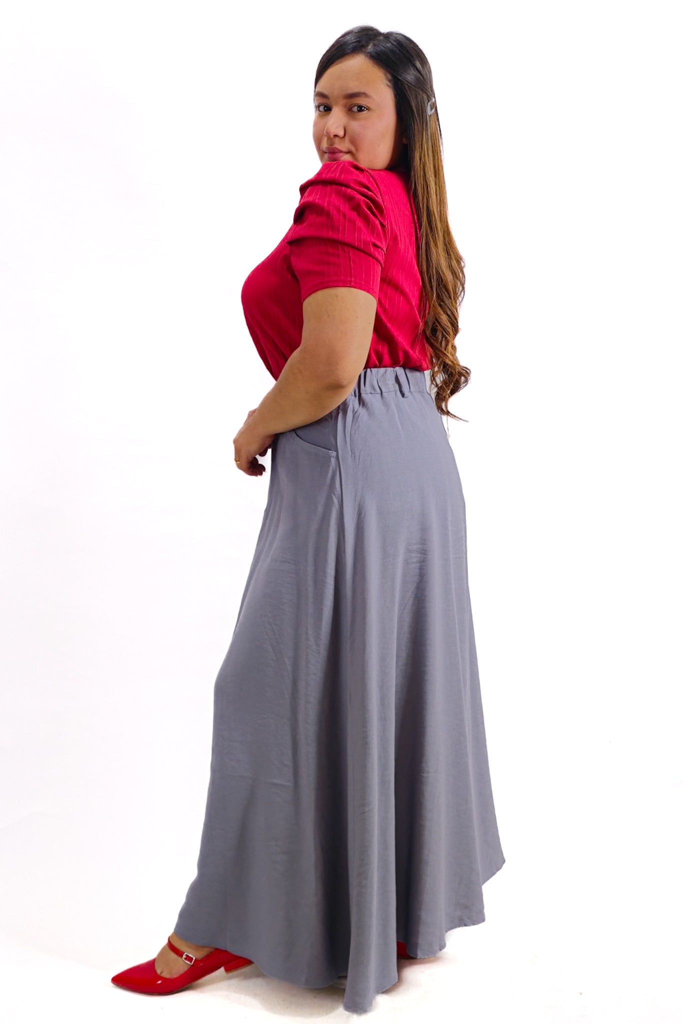 Maxi Falda Sastrera Atria