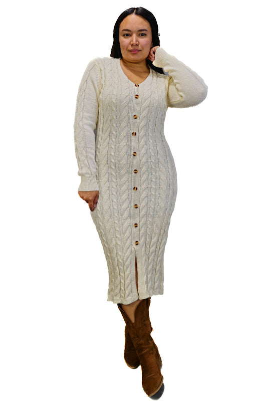 Vestido Largo Crochet