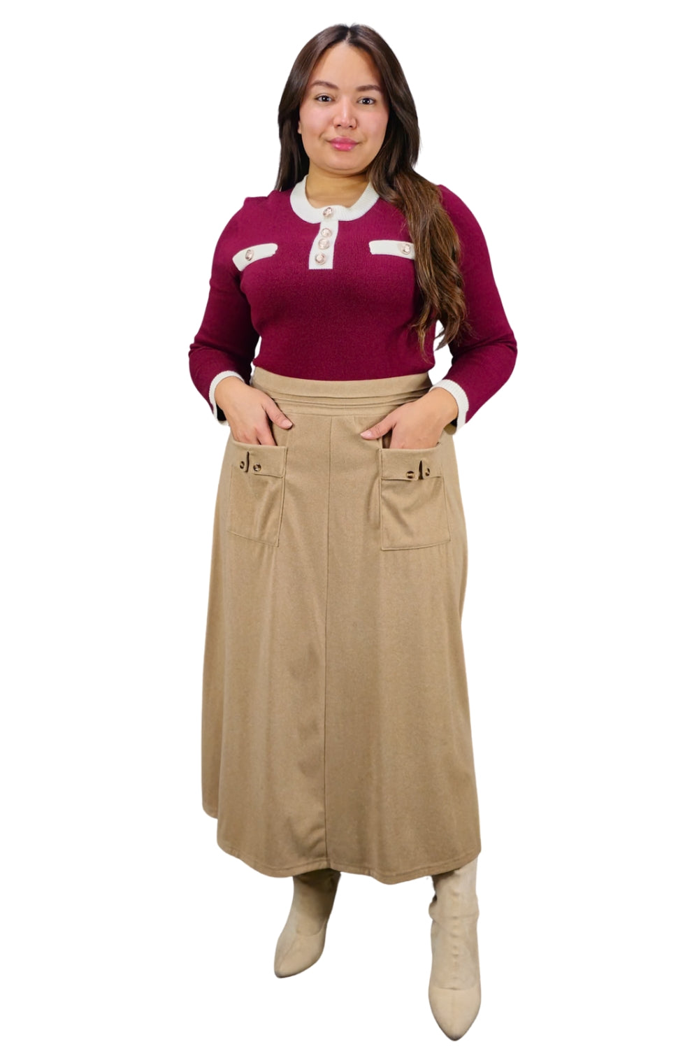 Falda Casual Romane