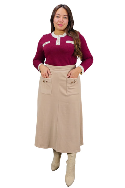 Falda Casual Romane