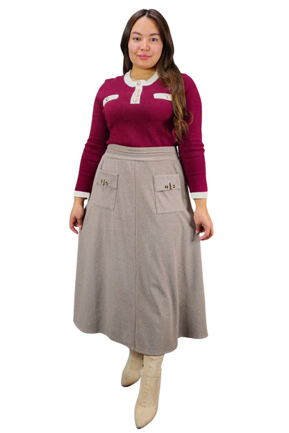 Falda Casual Romane