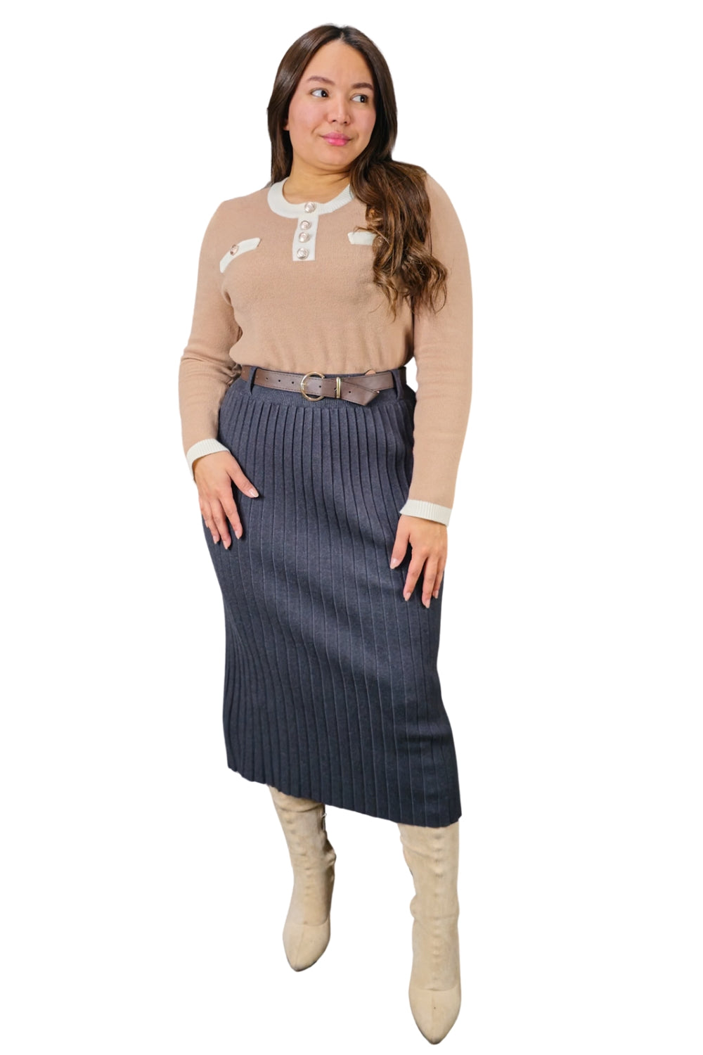Falda de Lanilla Iriel