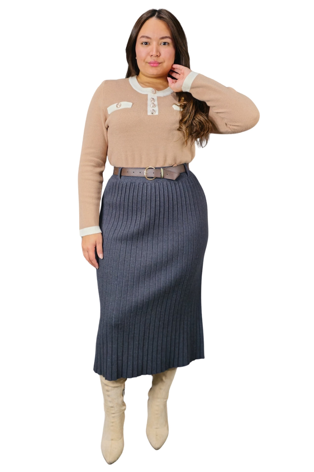 Falda de Lanilla Iriel