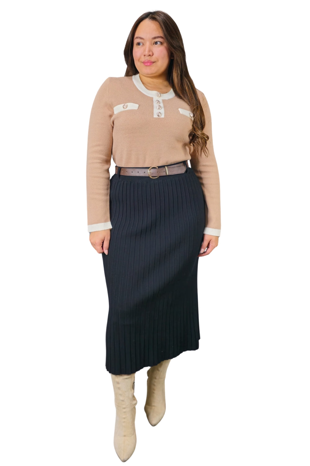 Falda de Lanilla Iriel