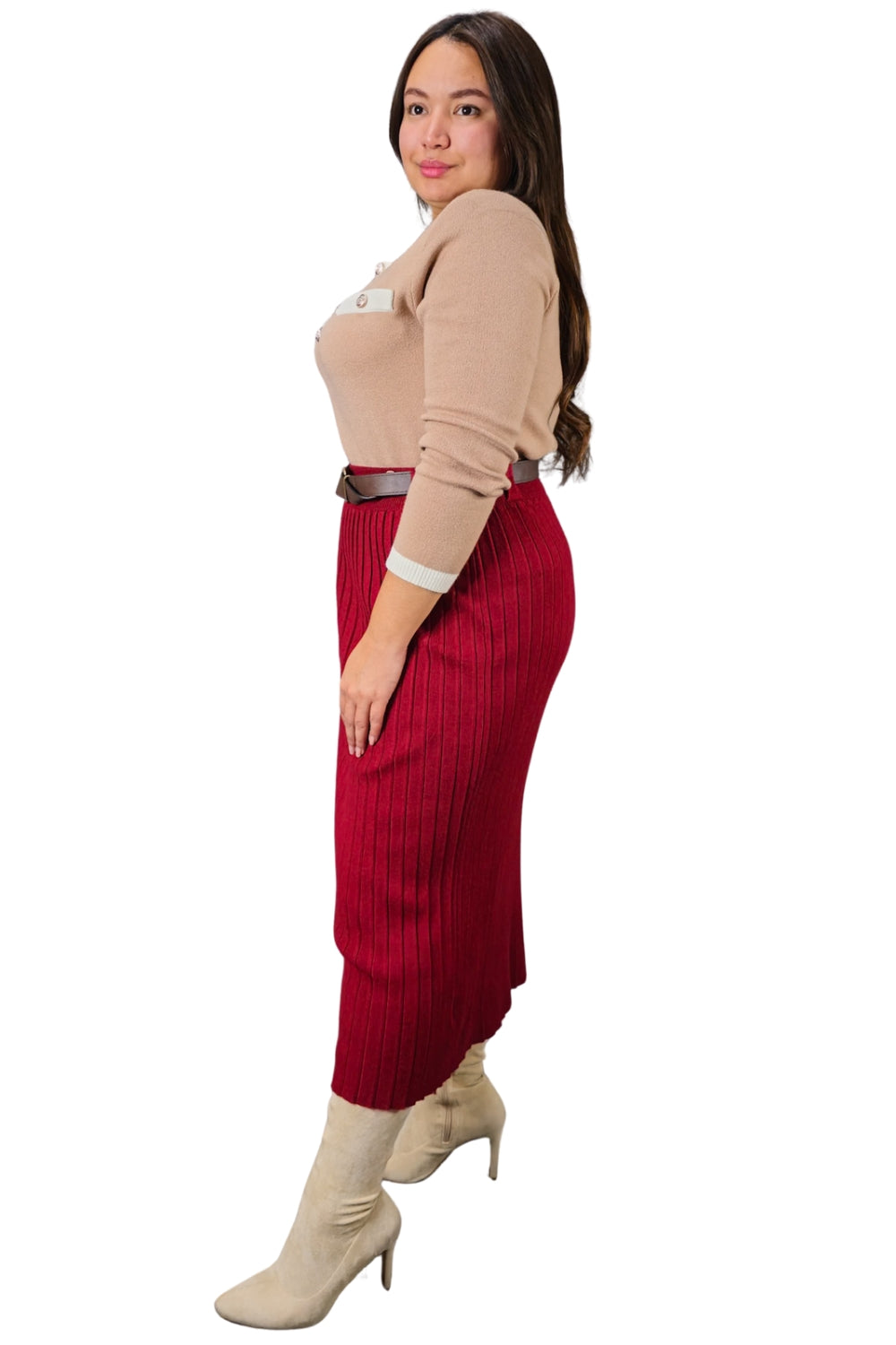 Falda de Lanilla Iriel