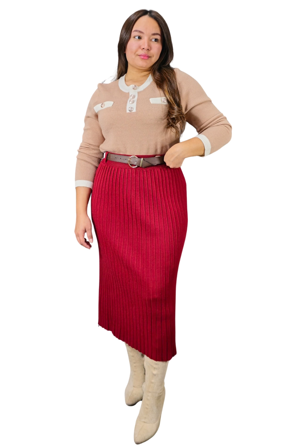 Falda de Lanilla Iriel