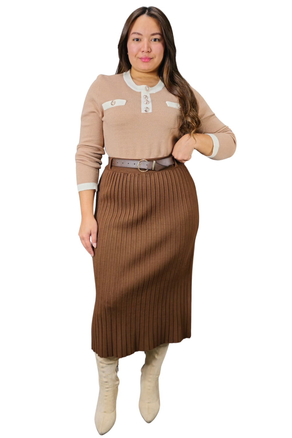 Falda de Lanilla Iriel