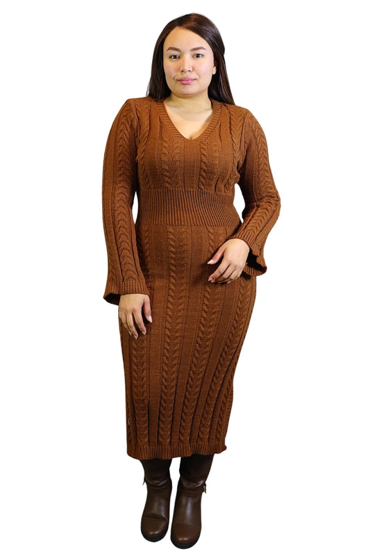 Vestido Tejido Crochet Anselma