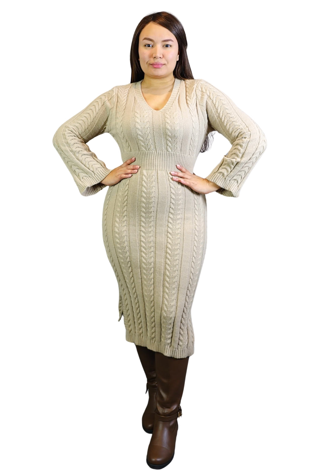 Vestido Tejido Crochet Anselma