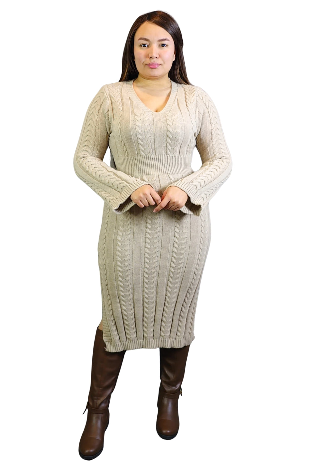 Vestido Tejido Crochet Anselma