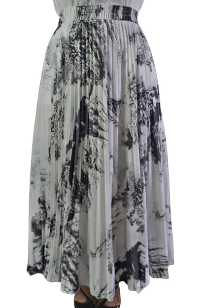 Maxi Falda Plisada Amber