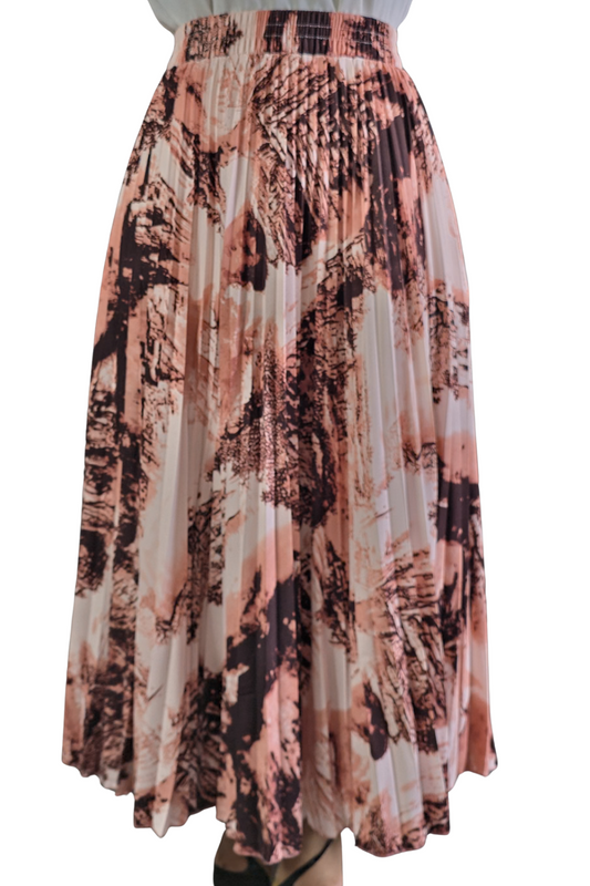 Maxi Falda Plisada Amber