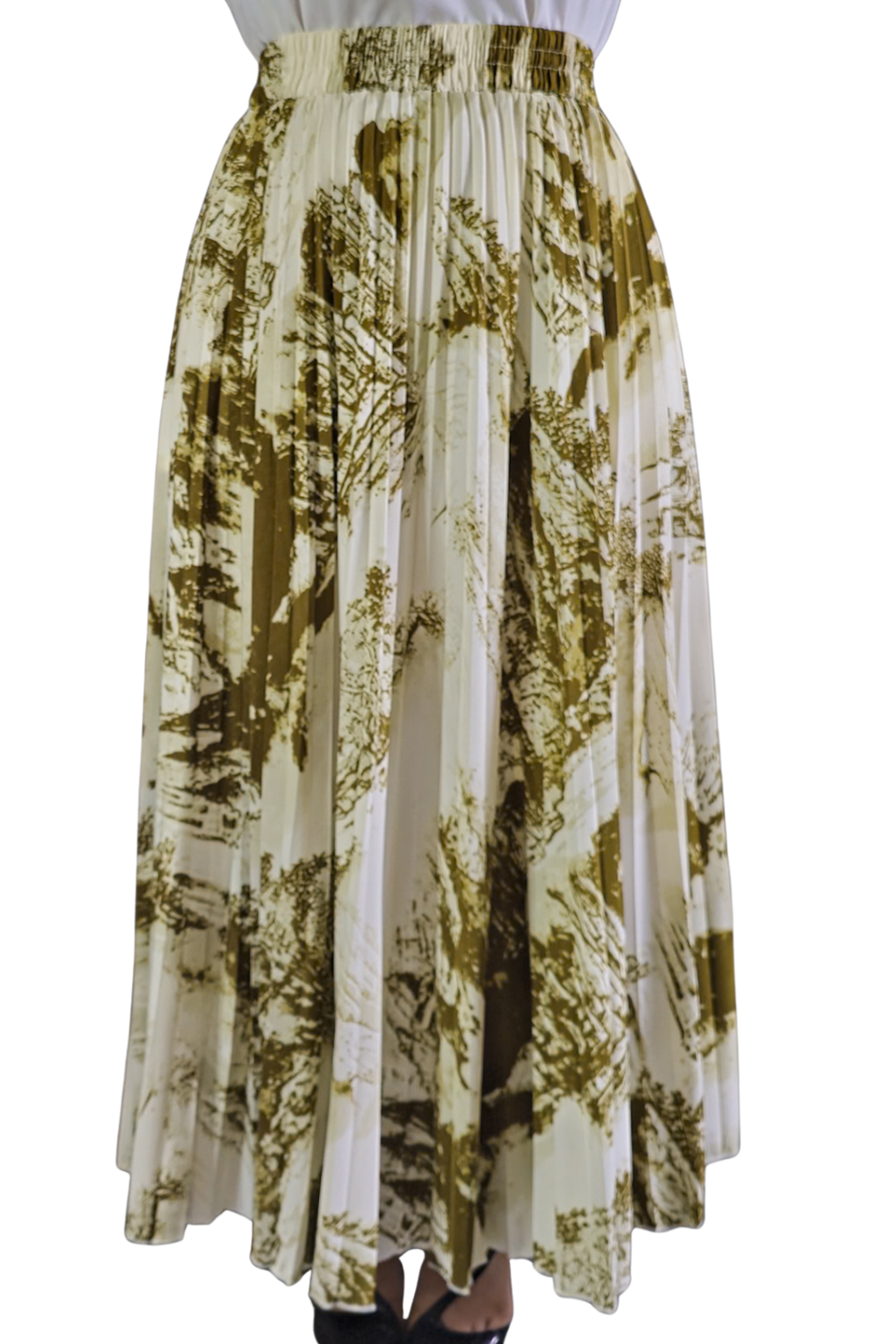 Maxi Falda Plisada Amber