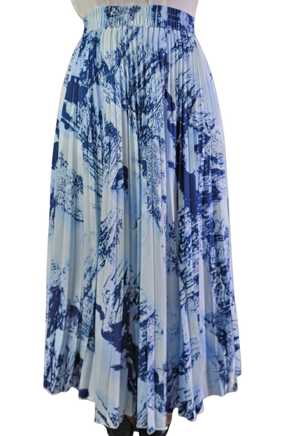 Maxi Falda Plisada Amber