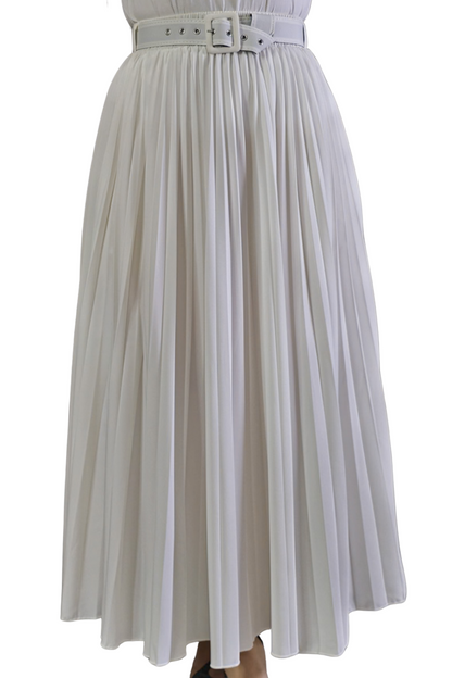 Maxi Falda Plisada Grace