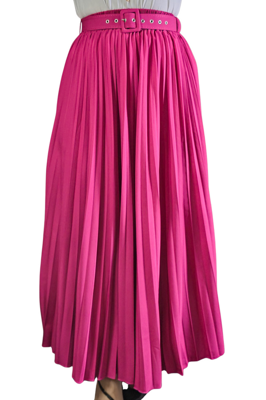 Maxi Falda Plisada Grace