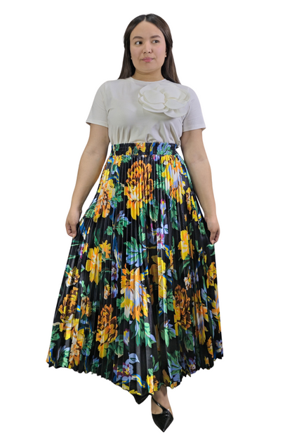 Maxi Falda Plisada Freya