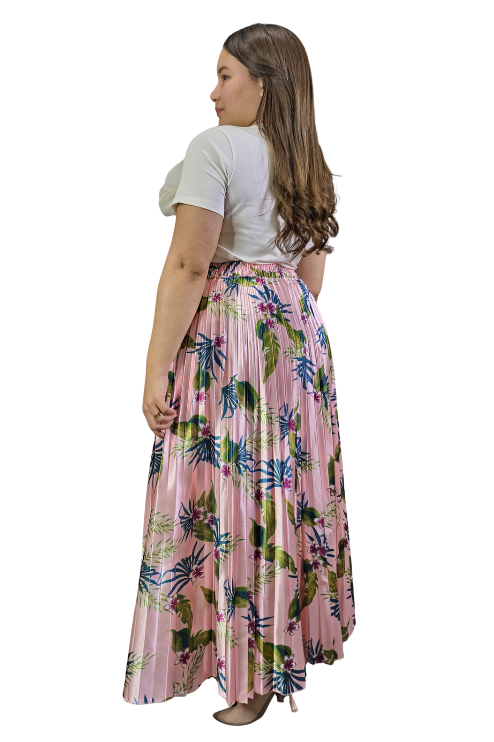 Maxi Falda Plisada Freya