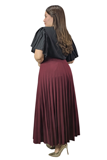 Falda Plisada Jade
