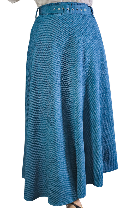 Maxi Falda Texturizada Molly