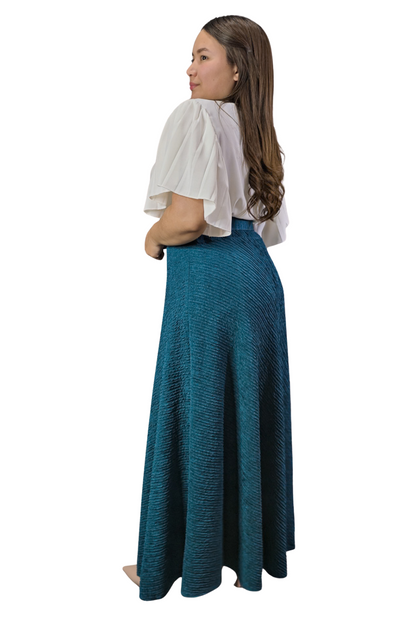 Maxi Falda Texturizada Molly