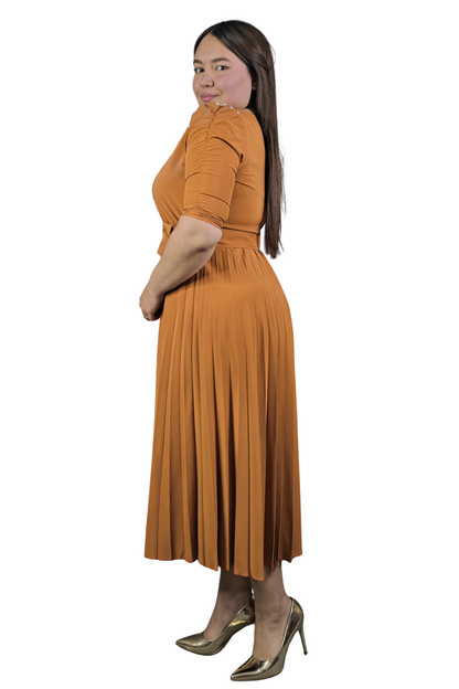 Vestido Plisado Helen