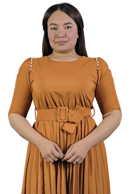 Vestido Plisado Helen