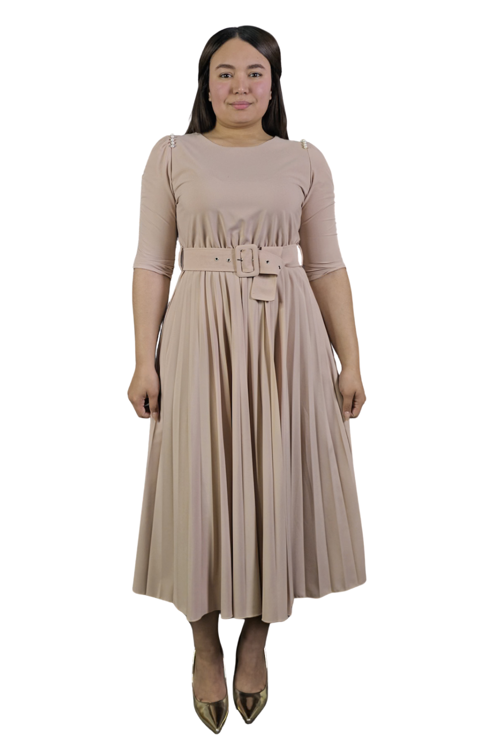 Vestido Plisado Helen