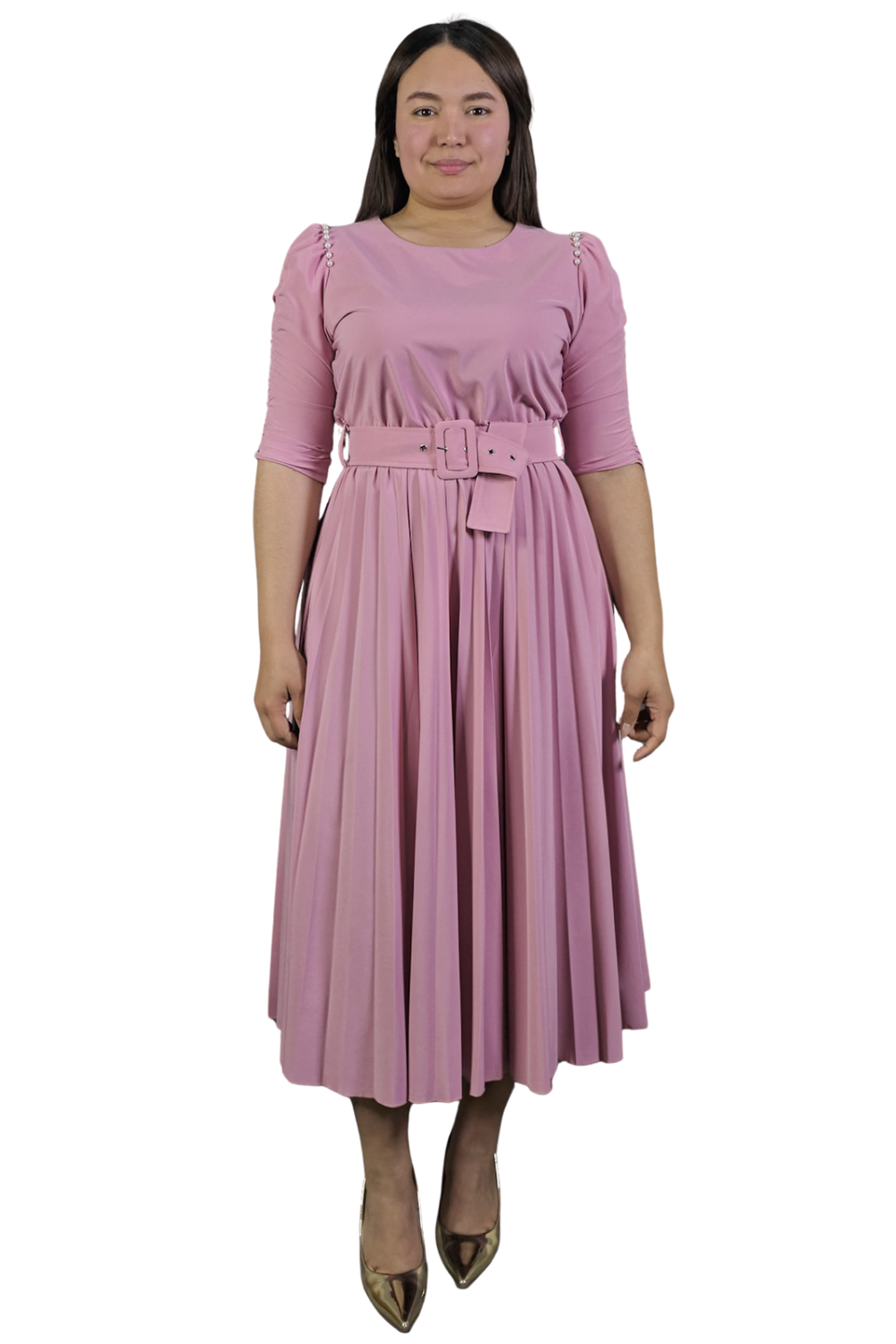 Vestido Plisado Helen