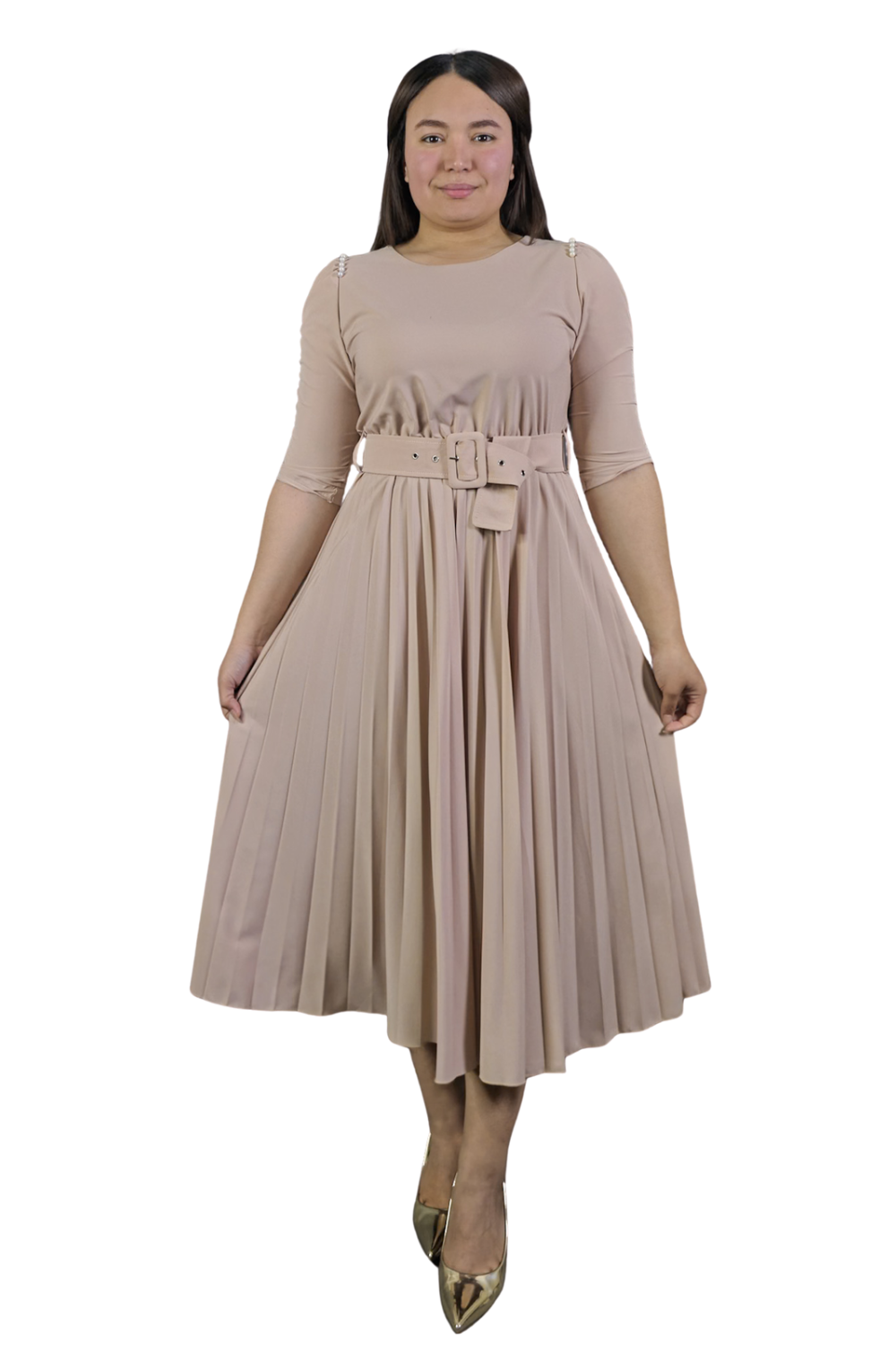 Vestido Plisado Helen