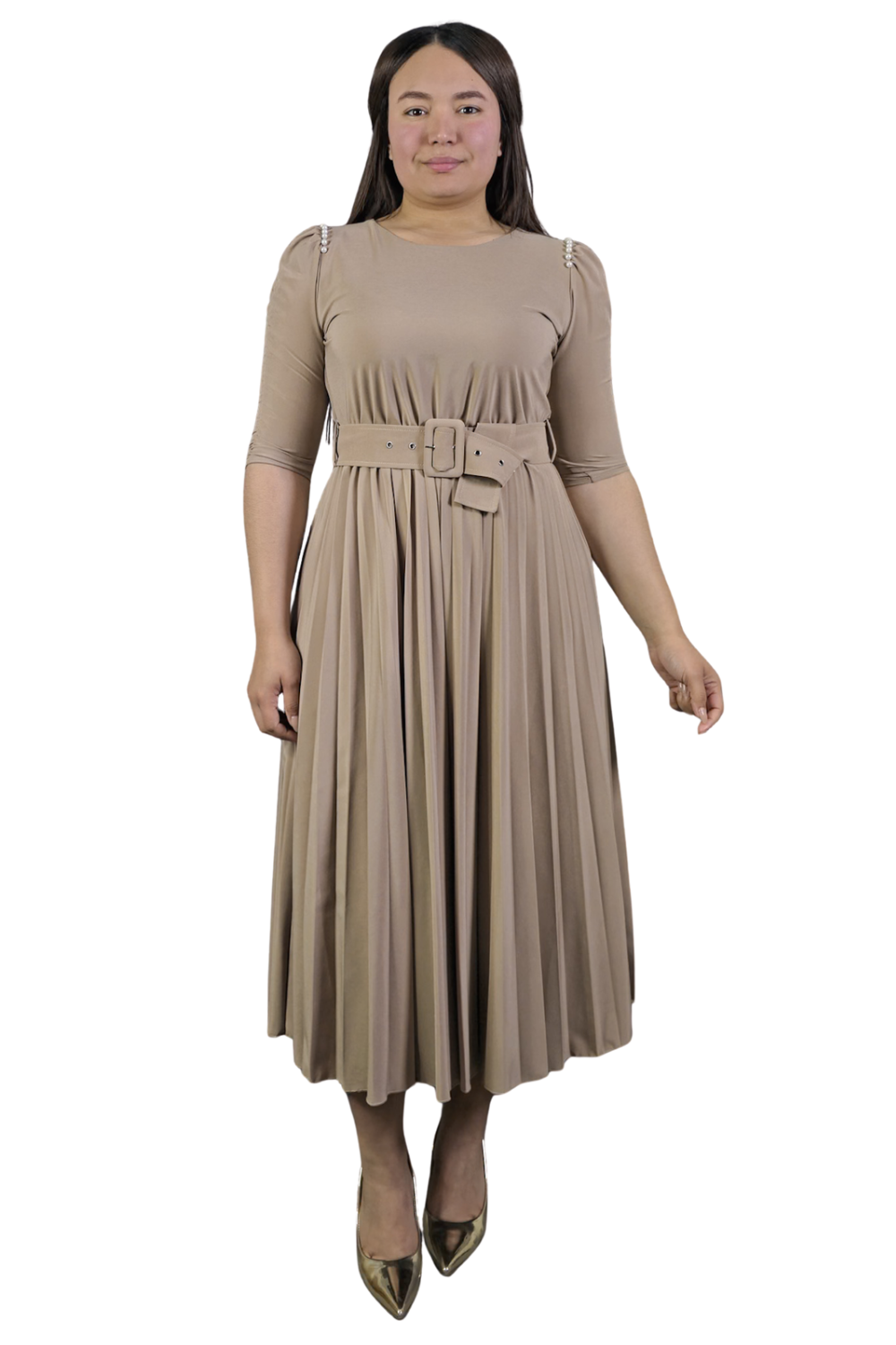 Vestido Plisado Helen