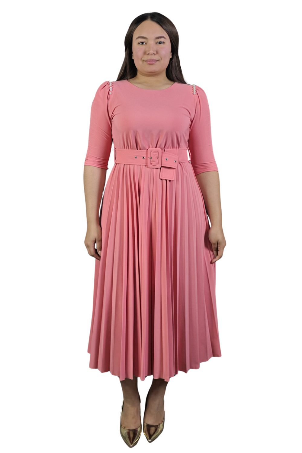 Vestido Plisado Helen