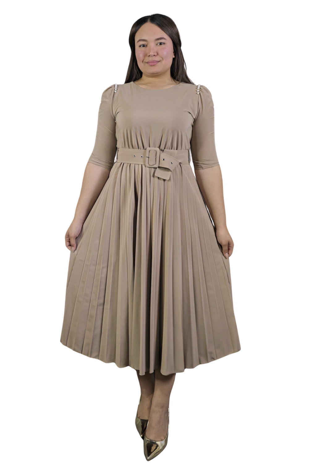 Vestido Plisado Helen