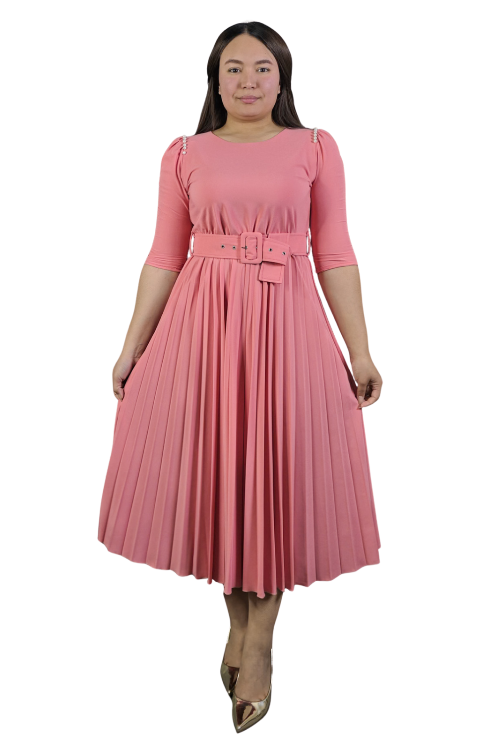 Vestido Plisado Helen