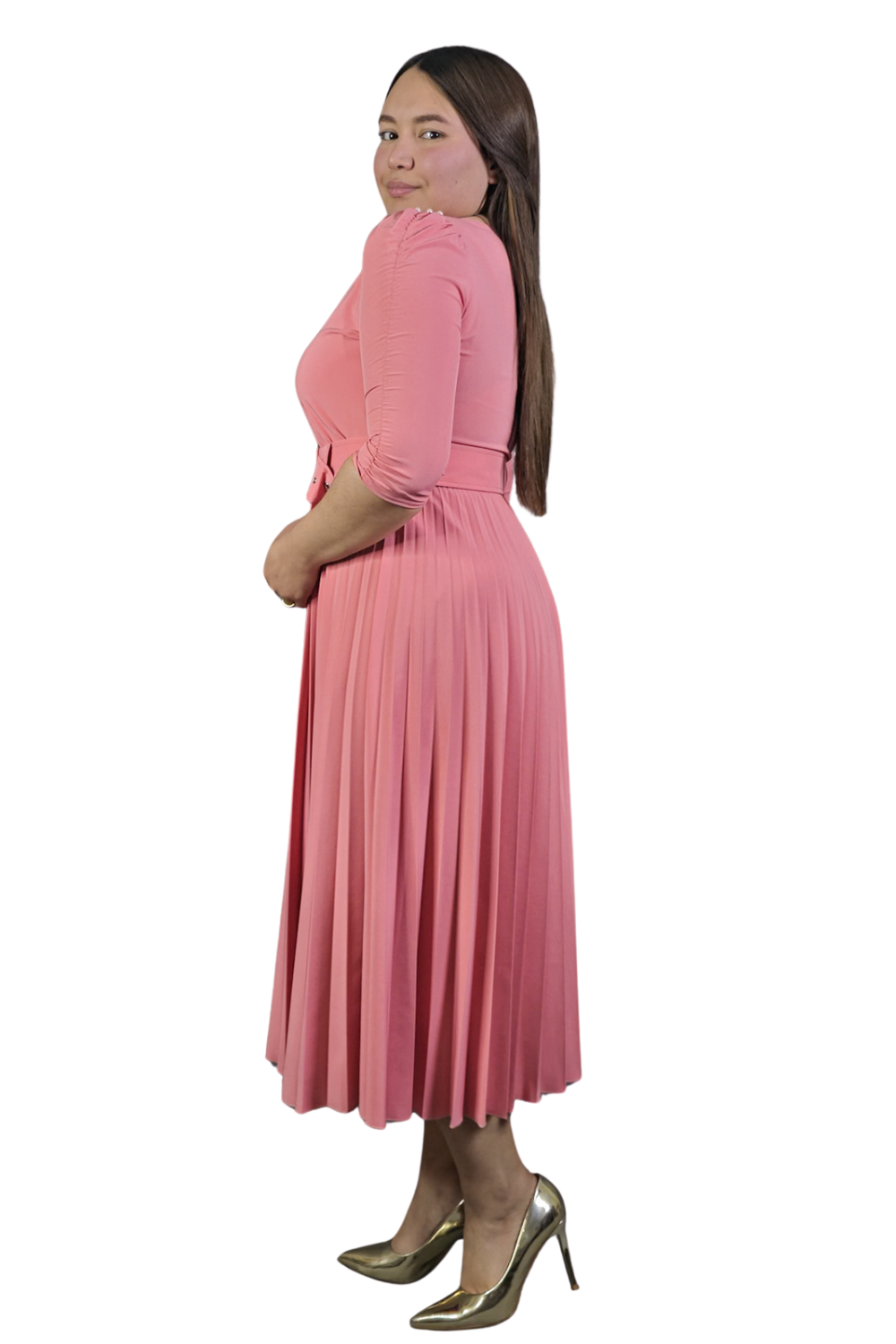 Vestido Plisado Helen