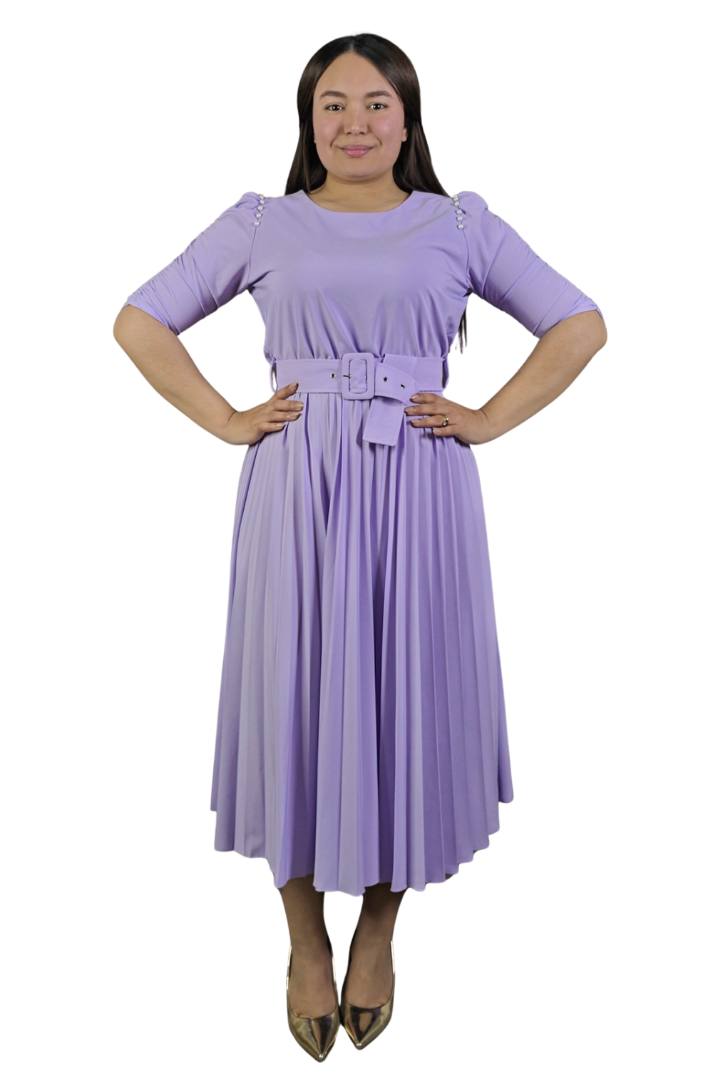 Vestido Plisado Helen