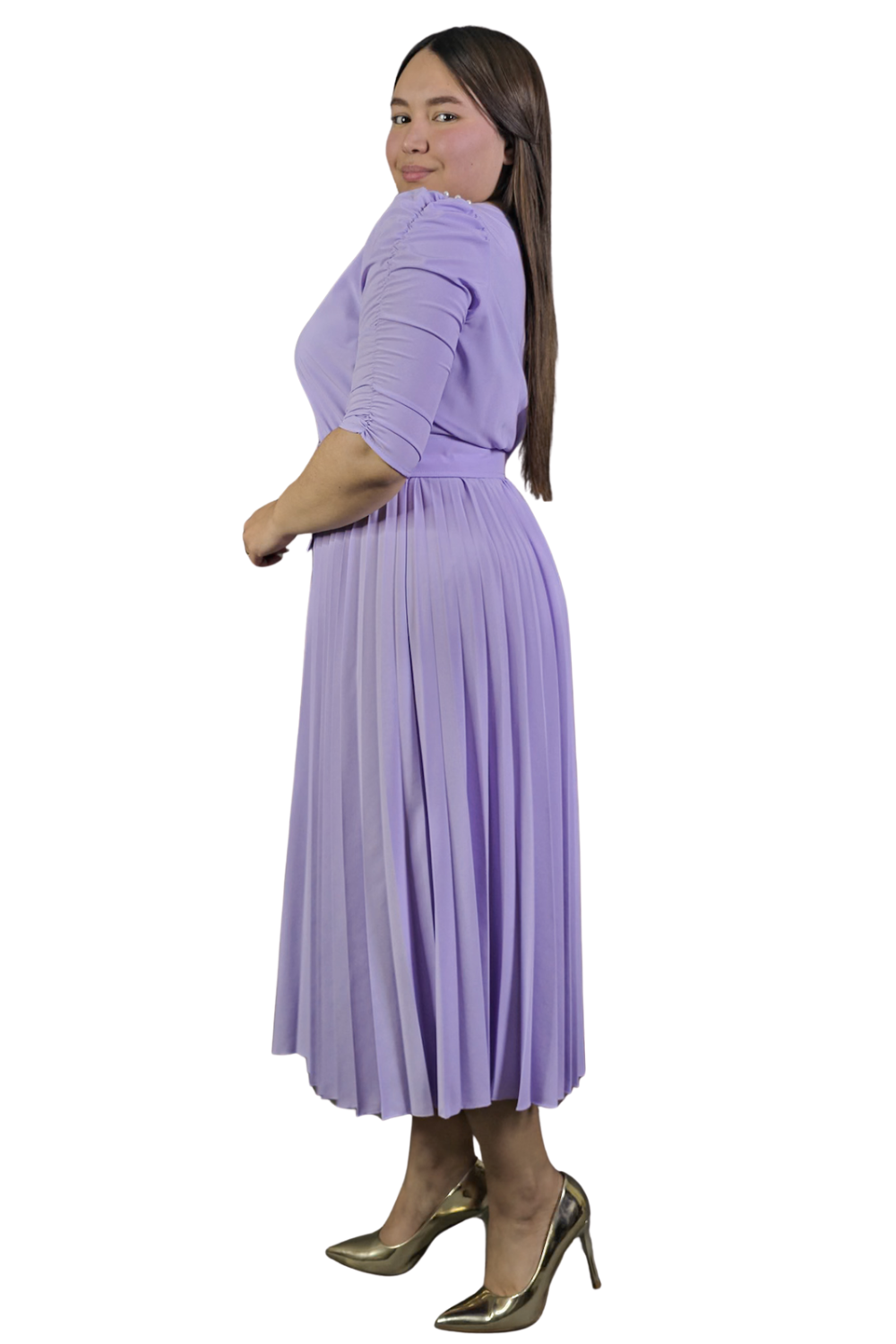 Vestido Plisado Helen