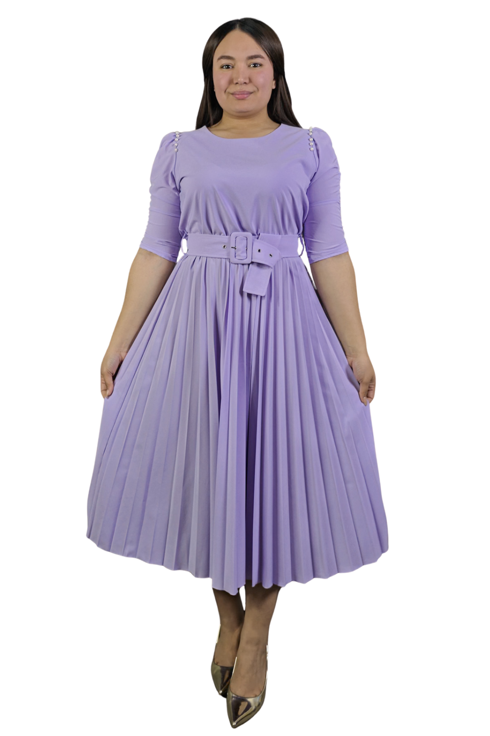 Vestido Plisado Helen