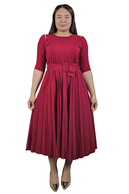 Vestido Plisado Helen