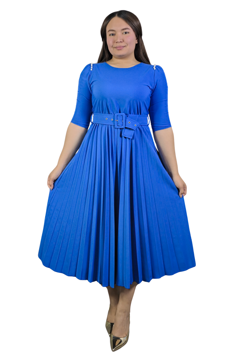 Vestido Plisado Helen