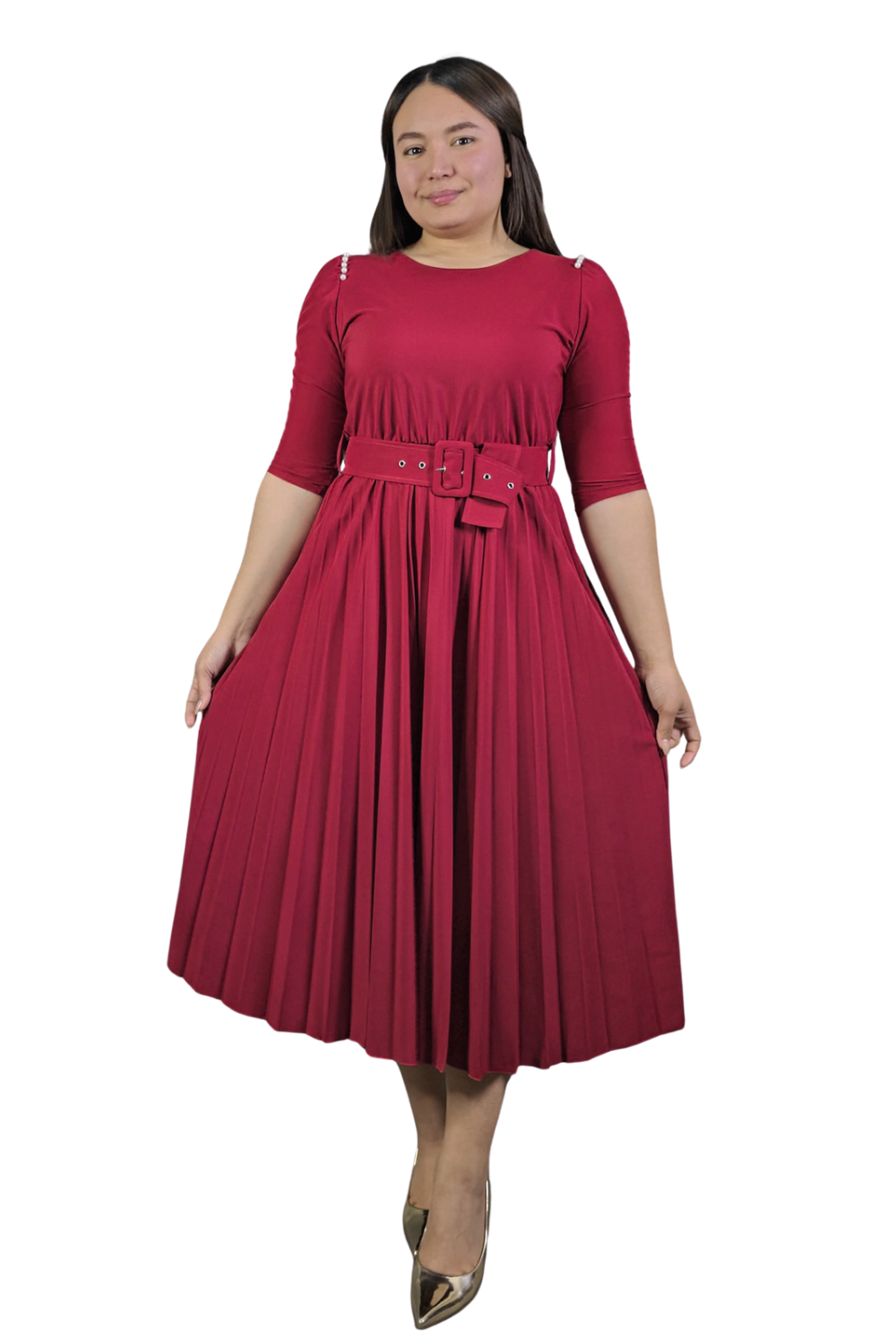 Vestido Plisado Helen