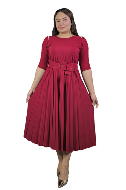 Vestido Plisado Helen