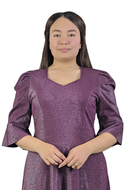 Maxi Vestido Brillos Evelyn