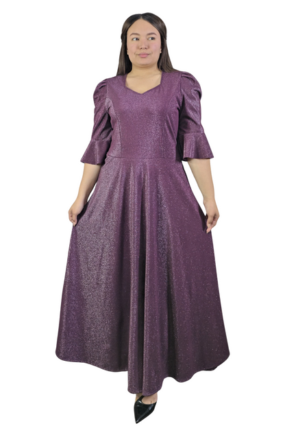 Maxi Vestido Brillos Evelyn