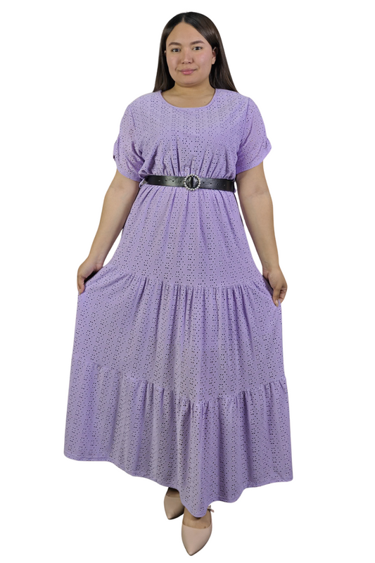 Maxi Vestido Broderie Ada