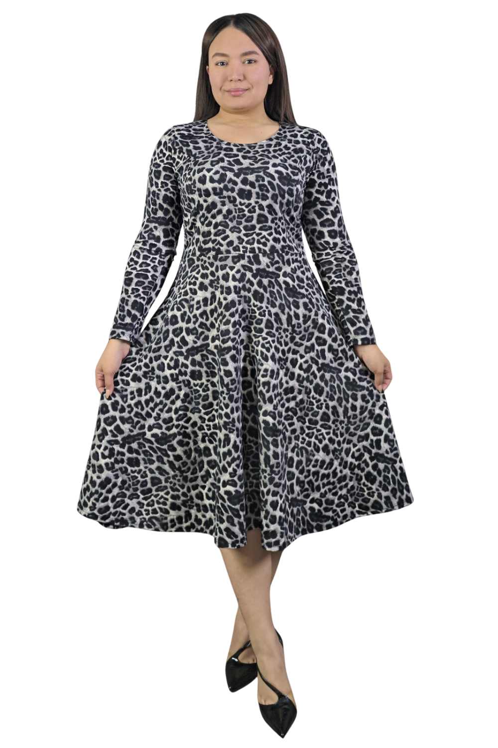 Vestido Animal Print Stella