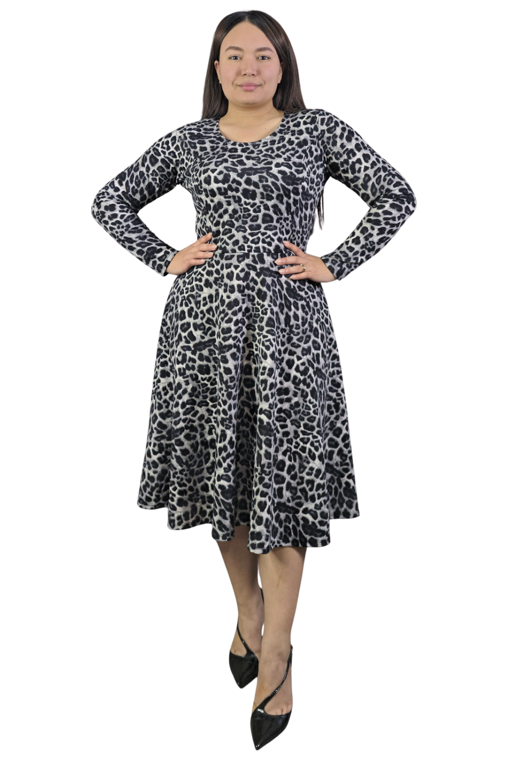 Vestido Animal Print Stella