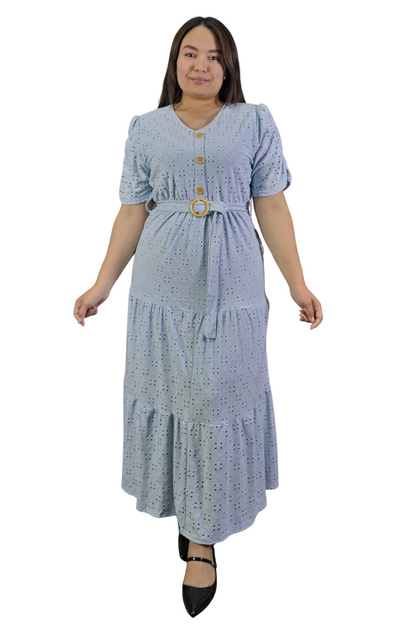Maxi Vestido Broderie Charis