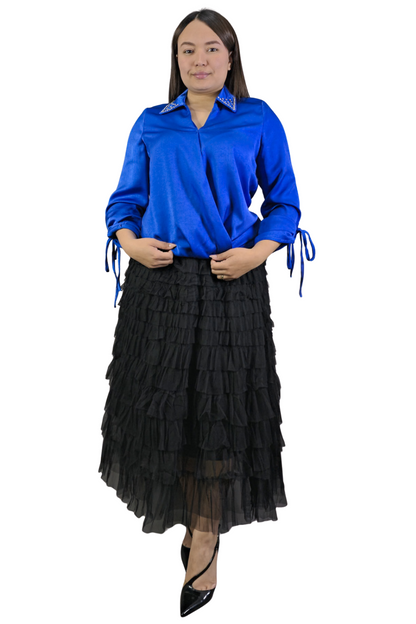 Blusa de Satín Macy